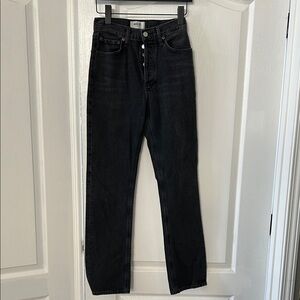 Agolde  button fly Straight Leg Jeans 23